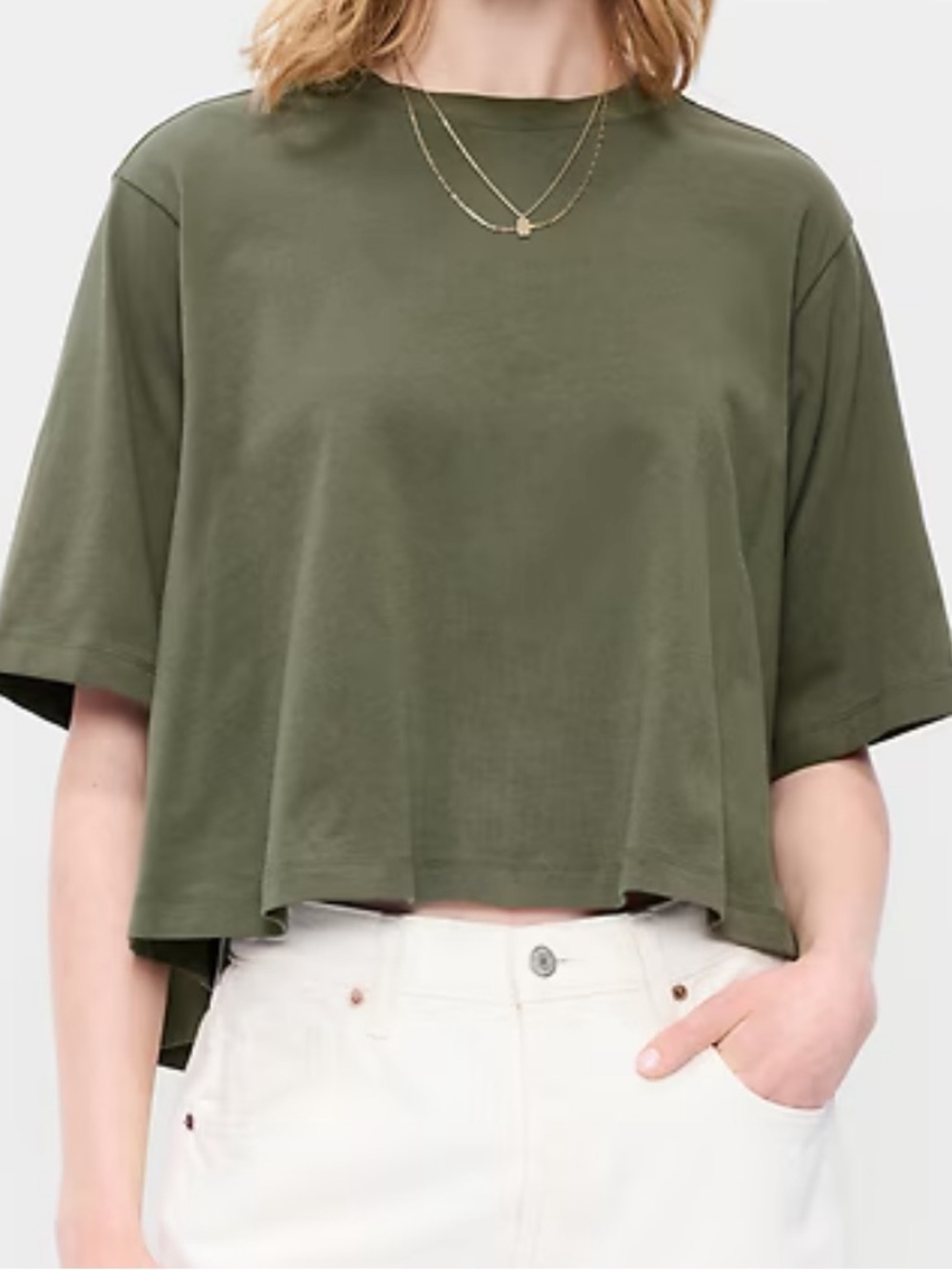 OLD NAVY Short-Sleeve Trapeze T-Shirt